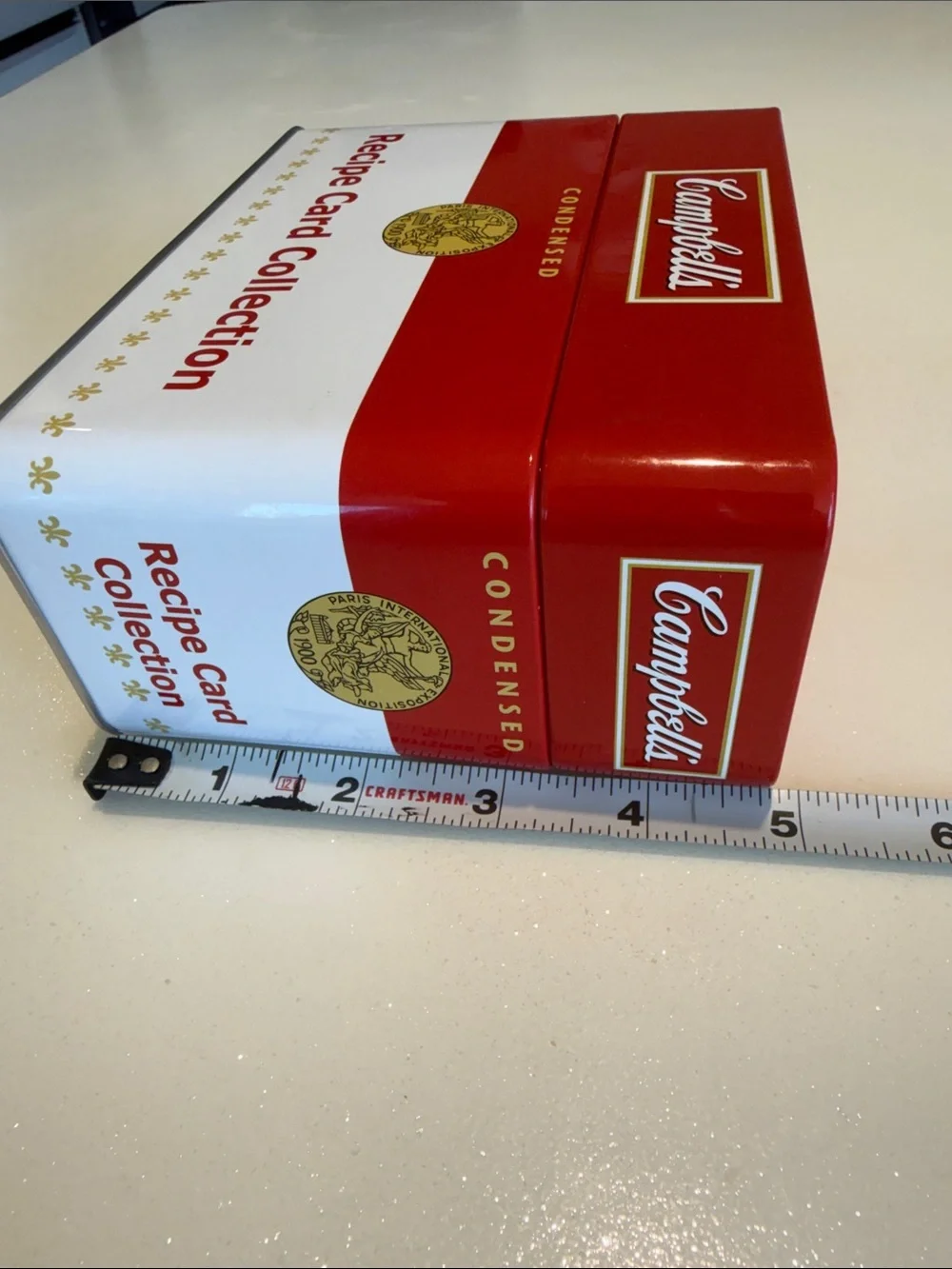 Campbell's Red & White Recipe Card Collection Tin